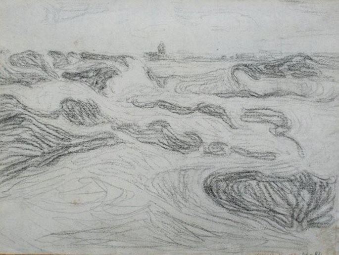 Henry Van de Velde - Dunes, On the reverse dunes | MasterArt
